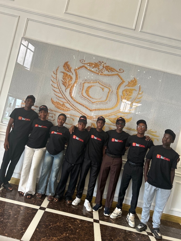 The ìlúEats team with staff of The Camelot Ballrooms